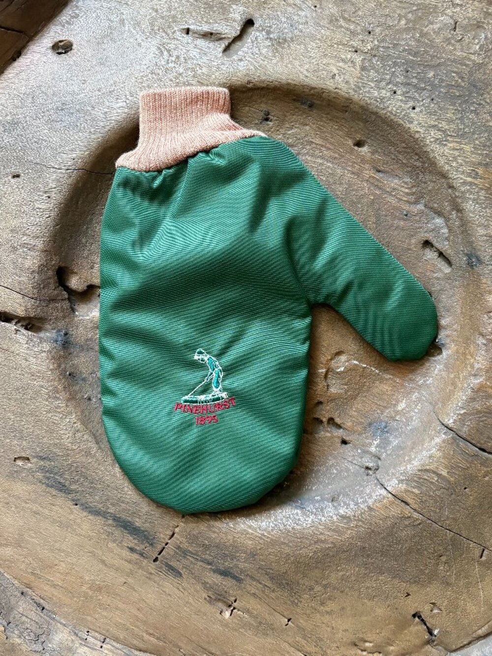 Vintage Antigua Pinehurst 1895 winter golf cart mitt [only one]